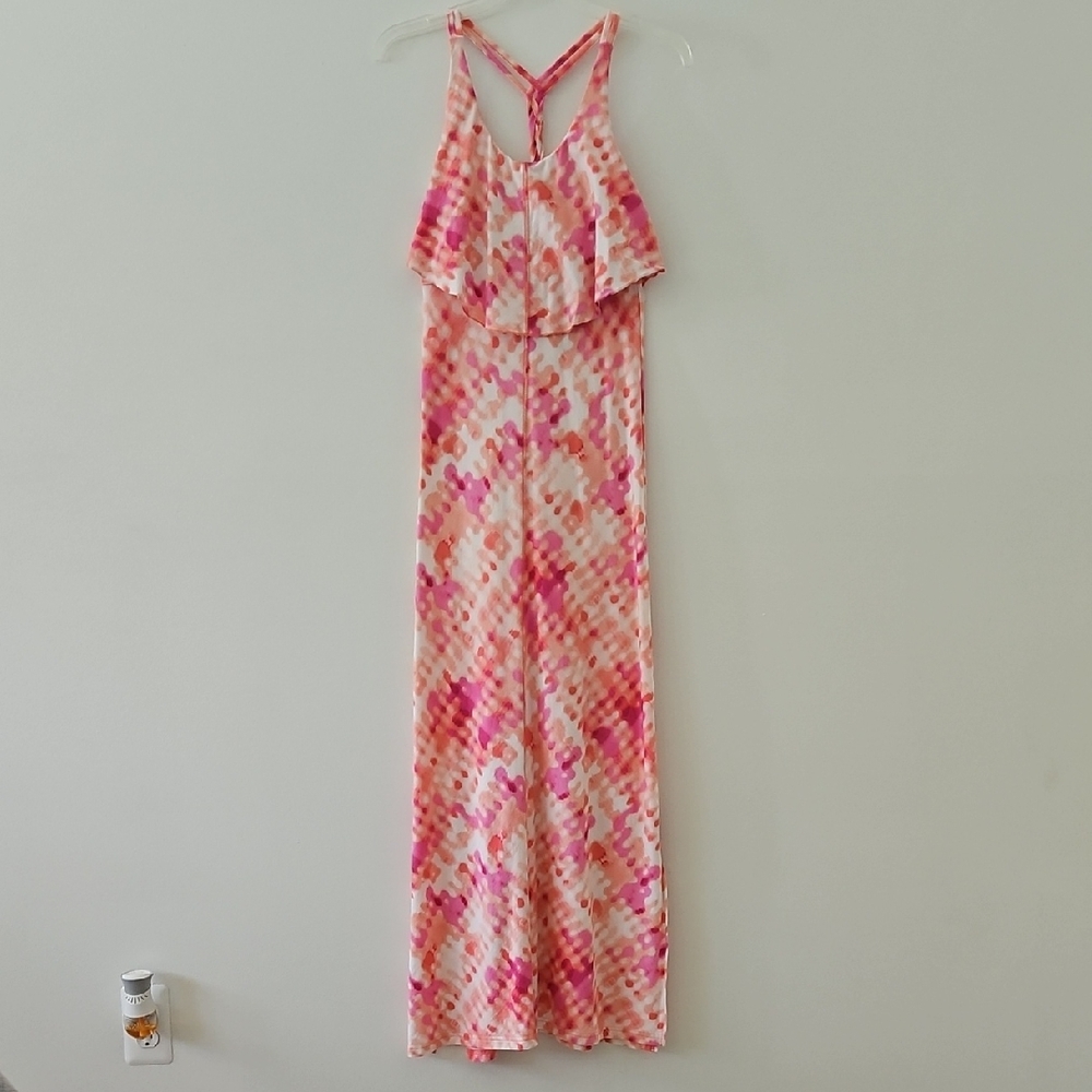 Patagonia Folly‎ Beach Organic Cotton-blend Flowy Maxi Dress Size Small